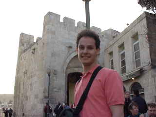 Adam at Jaffa Gate