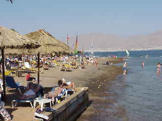 View of the beach