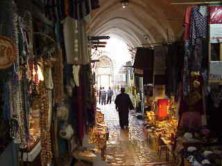 Monk in souk